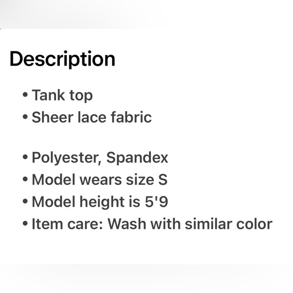 Edikted Sheer Black Lace Camisole - Picture 5 of 5